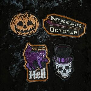 Spooky Halloween Patch Bundle